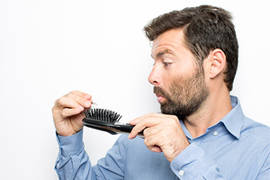 Shock hair loss after hair transplant